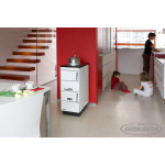 Kamna KVS Moravia VSP 9101 bílá s plastovými doplňky